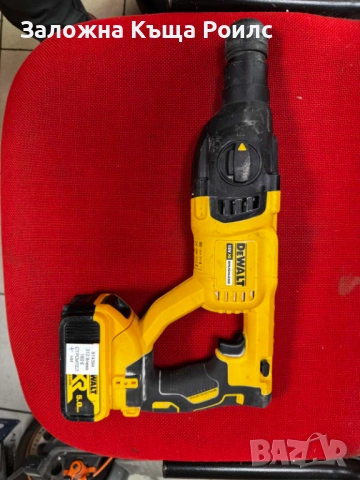 Перфоратор DeWALT 18V Brushless + 5.0Ah Батерия и зарядно , снимка 2 - Други инструменти - 54410219
