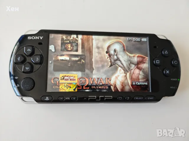 Sony PSP 3000 Playstation Portable - качени много игри - хакната, снимка 10 - PlayStation конзоли - 55588163