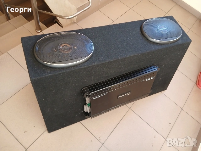 Бас каса по поръчка Alpine + елипси Pioneer + усилвател Thunder – готов комплект, снимка 6 - Аксесоари и консумативи - 54938045