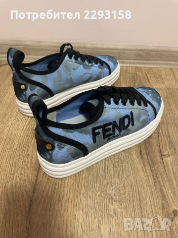 Дамски обувки Fendi, снимка 3 - Маратонки - 55265559
