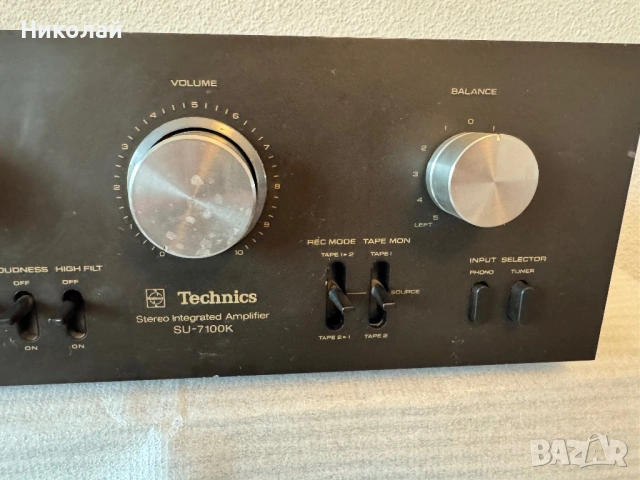 TECHNICS SU 7100K УСИЛВАТЕЛ ЗА РЕМОНТ , снимка 3 - Ресийвъри, усилватели, смесителни пултове - 54754156