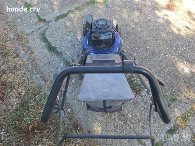 Косачка Einhell 5 к.с. моторна самоходна мулчираща с кош, снимка 6 - Градинска техника - 55675133
