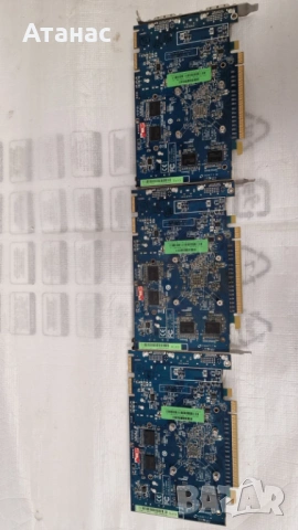 3бр. видеокарти HD3650 512MB DDR3 Saphire за Crossfire, снимка 2 - Видеокарти - 51691268