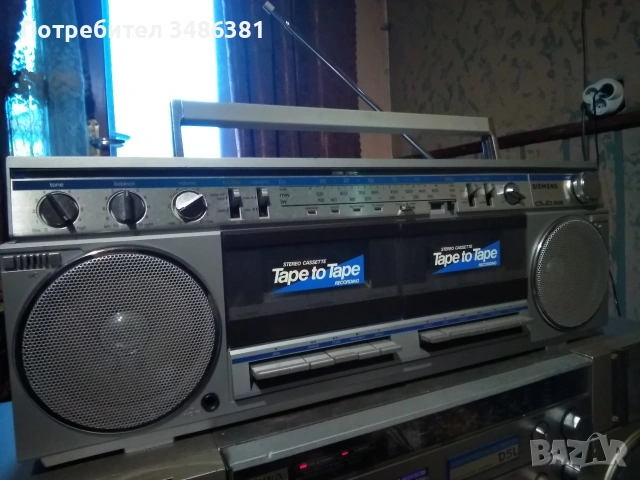 SIEMENS CLUB 818, снимка 4 - Радиокасетофони, транзистори - 54486934