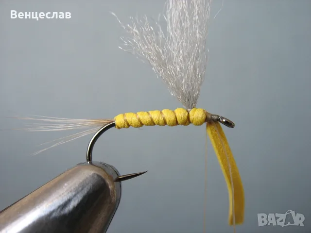 Изкуствени мухи - еднодневка, снимка 10 - Стръв и захранки - 55680033