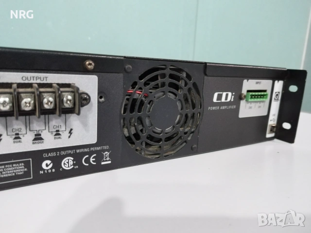 Crown CDi 1000 Professional Power Amplifier USA, снимка 6 - Ресийвъри, усилватели, смесителни пултове - 54402254