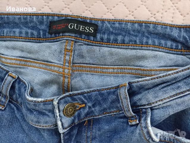 Дамски оригинални дънки Guess р.31, снимка 2 - Дънки - 55475264