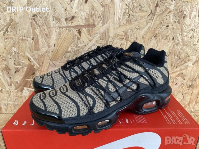 !НОВИ! Nike Air Max Plus 'TN' Utility | Khaki/Black | + КУТИЯ, снимка 2 - Маратонки - 55283071