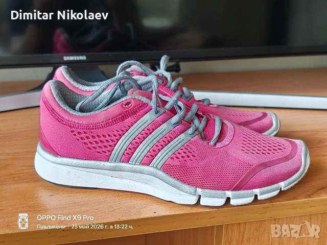 Adidas Women's Adipure 360.2 Celebration Cross Trainer Pink/Red , снимка 3 - Маратонки - 54651475