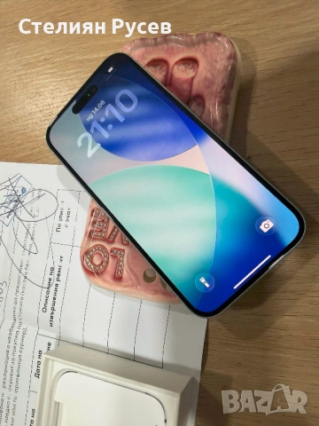 1406 НОВ НОВ НОВ Iphone 15 128gb 480 евро / 938,80 лева във Виваком е 689 евро  -с документ за гаран, снимка 6 - Apple iPhone - 54905247