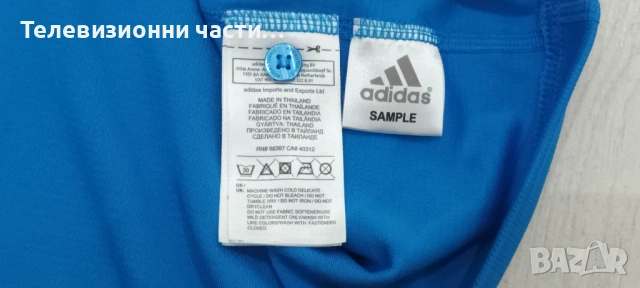 Оригинална Adidas Climacool Polo тениска W51928 с яка, в отлично състояние, размер М, снимка 6 - Тениски - 54173647