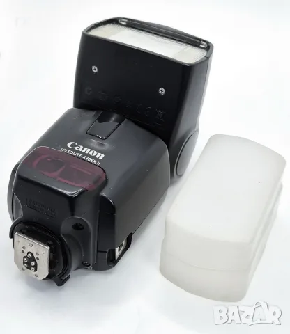 Светкавица Canon Speedlite 430EX II + дифузер, снимка 2 - Светкавици, студийно осветление - 55682158