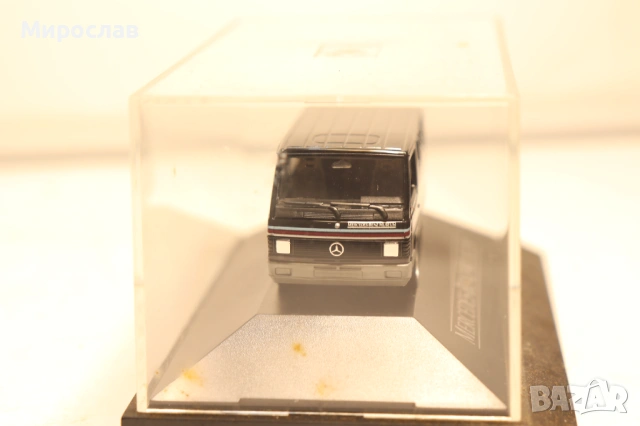HERPA 1:87 H0 MERCEDES BENZ MB100 МОДЕЛ КОЛИЧКА, снимка 4 - Колекции - 54398403