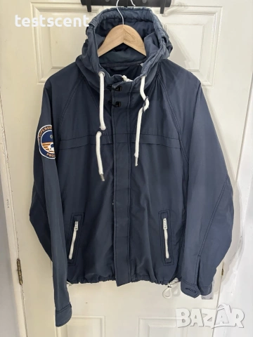 Мъжки Windbreaker Superdry North Sea Project мъжко ветроустойчиво яке - размер XXL - Тъмносиньо