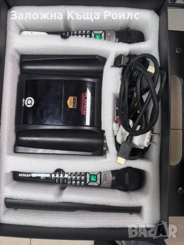 караоке система Alpha Platinium PMK-100HD, снимка 4 - Караоке - 55137684