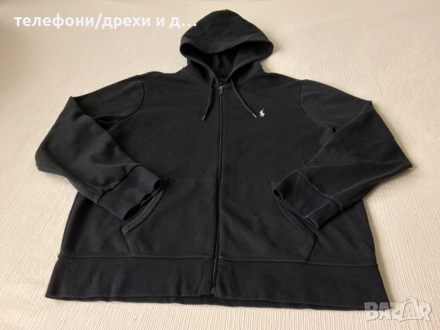 Суитшърт Polo Ralph Lauren Double-Knit Full-Zip (XL), снимка 2 - Спортни дрехи, екипи - 54767173