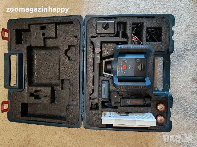 Bosch GRL 300HV Professional нивелир, снимка 6 - Измервателни инструменти - 55423966
