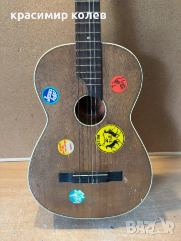 стара немска китара "Herwiga" , снимка 4 - Антикварни и старинни предмети - 54367889