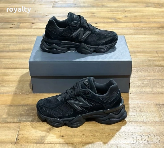 New Balance 9060 Triple Black Нови Черни Маратонки [35-46 Номер], снимка 2 - Маратонки - 55182829