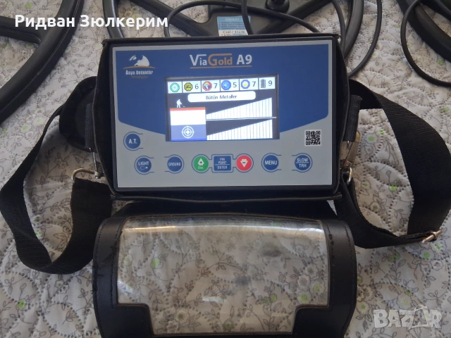 Металотърсач Метал детектор via gold a9 , снимка 2 - Друга електроника - 54982292