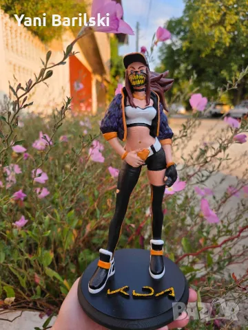 Akali KDA Figure 3D HAND PAINTED