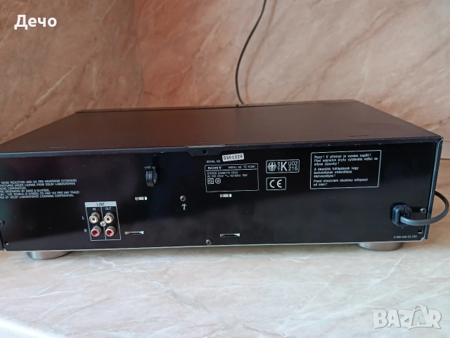 Касетен дек Sony tc k361, снимка 13 - Декове - 55185751