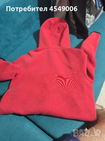 Nike tech fleece.Цветът е доста по-блед от Снимките., снимка 4 - Детски анцузи и суичери - 55546024