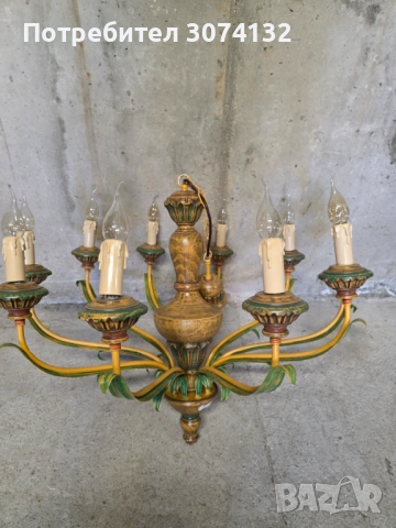 Полилей в ретро стил , снимка 3 - Полилеи - 54294003