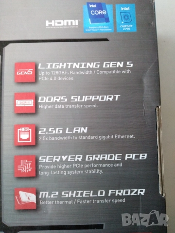 Дънна платка MSI MAG Z790 TOMAHAWK WIFI, снимка 6 - Дънни платки - 54740344