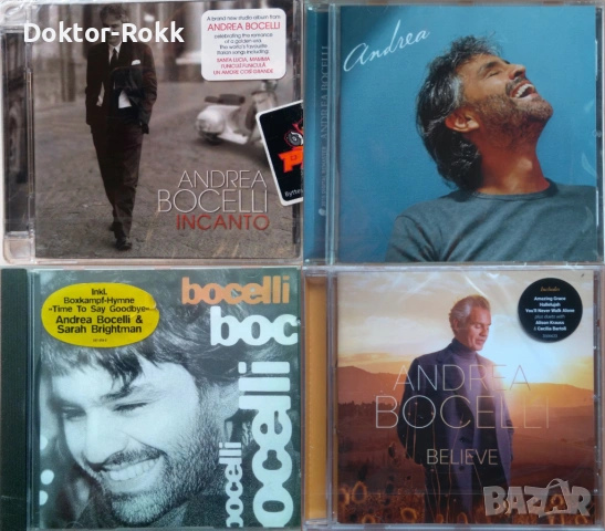 Andrea Bocelli –  оригинални дискове