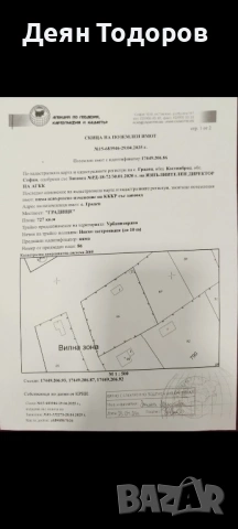 Продавам парцел с невероятна гледка към София в регулация УПИ, снимка 17 - Парцели - 54778817