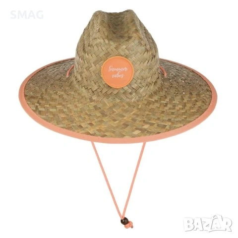 Дамска сламена шапка Panama естествен цвят Summer Vibes_1235395, снимка 2 - Шапки - 54882335