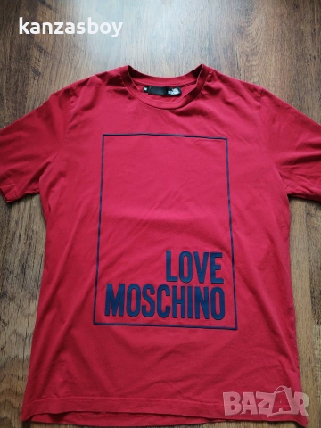love moschino - страхотна мъжка тениска M, снимка 6 - Тениски - 55001165