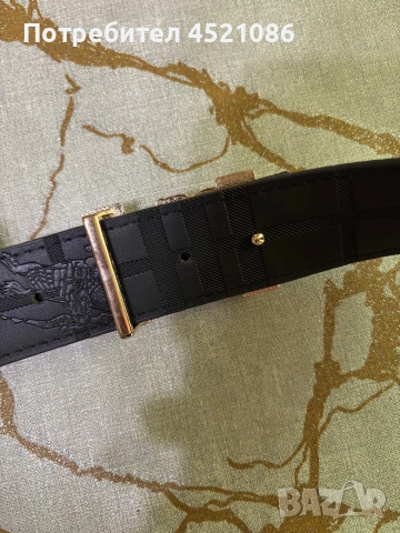 Мъжки Колан Burberry, снимка 3 - Колани - 55104349