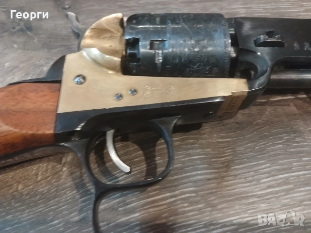 Стар револвер Колт Нави 1851г, снимка 8 - Антикварни и старинни предмети - 55128194