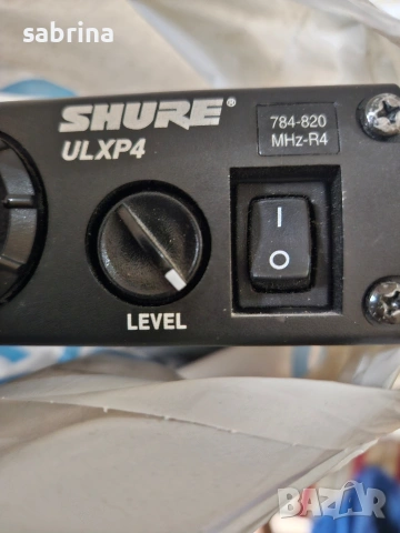 Shure ulxp4 инструментален дистанционен, снимка 3 - Други - 54082715
