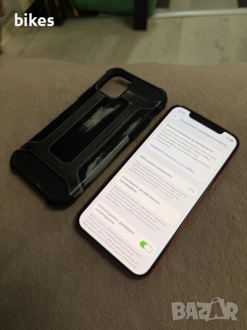iPhone 12 red 64gb ТОП СЪСТОЯНИЕ 150€, снимка 6 - Apple iPhone - 55366748