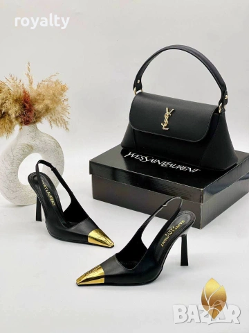 Yves Saint Laurent Нови Дамски Сандали на Ток Различни Цветове , снимка 6 - Сандали - 55093941