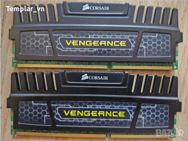 Corsair Vengeance 2 x 8 GB DDR3 1600 PC3 12800, снимка 2 - RAM памет - 52304573