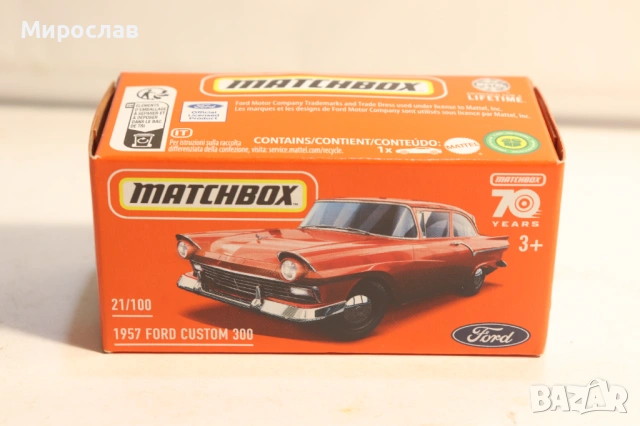 1:64?? МАТCHBOX FORD CUSTOM 300 КОЛИЧКА МОДЕЛ