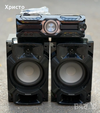 ГАРАНЦИОННА!!! Аудио минисистема High Power Panasonic SC-AKX520E-K, 650 W  