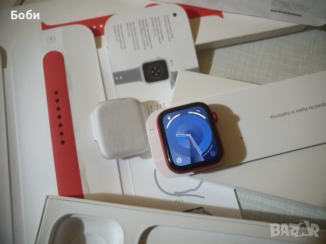 Apple Watch Series 6 GPS + Cellular, 44mm, снимка 4 - Смарт гривни - 54802389