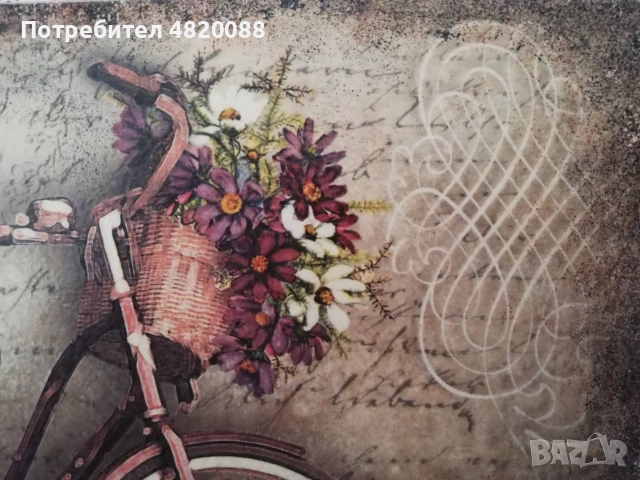 Кутия за бижута ВИНТИДЖ ръчна декорация отвън и отвътре, снимка 2 - Други - 55140915