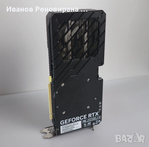 Видео карта Gainward Ghost RTX 4070 Super, 12GB GDDR6X Nvidia GeForce, снимка 3 - Видеокарти - 54560495