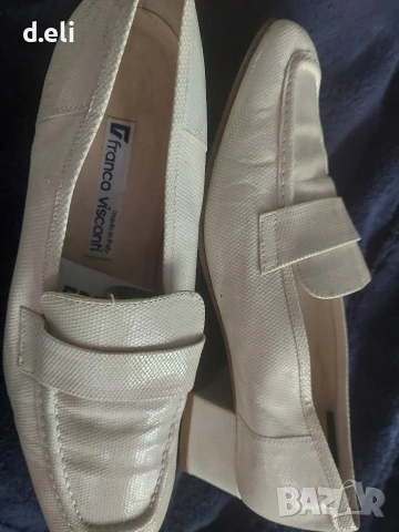 Franco Visconti 🇮🇹 Size 37 100% Кожа Страхотни обувки, снимка 2 - Дамски ежедневни обувки - 54940544