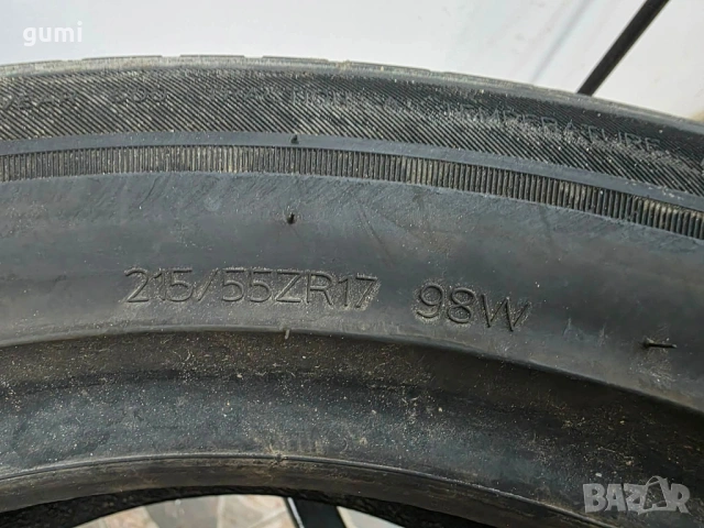 1бр всесезонна гума 215/55/17 HANKOOK L05974 , снимка 3 - Гуми и джанти - 54943127