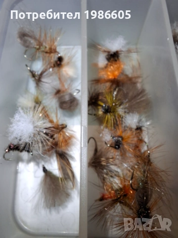 Сухи мухи, снимка 3 - Такъми - 54161891