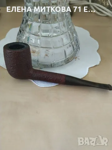 Швейцарска лула от бриар маркирана #2, снимка 2 - Лули - 55349309