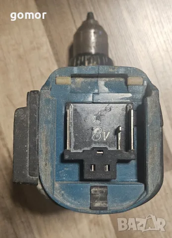 Makita DHP458 18V LXT ударен винтоверт – неработещ, за ремонт/части, снимка 3 - Винтоверти - 55562750