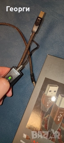 Audioquest Coffee USB A to B 0.75, снимка 6 - Аудиосистеми - 55437370